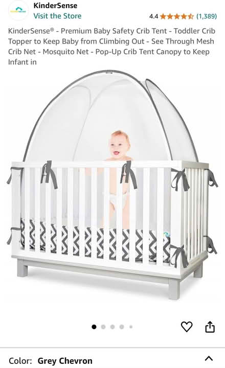 Photo of free Crib tent (Fox point) #1