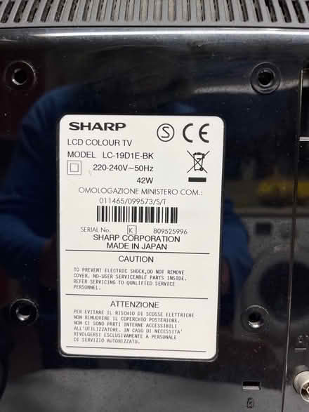 Photo of free Sharp Aquos 18inch LCD TV (CO11) #3