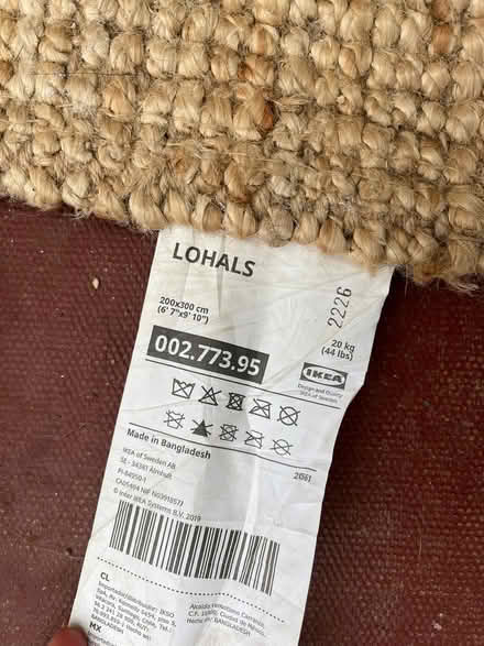 Photo of free IKEA Lohals Rug (Luton, LU3) #1