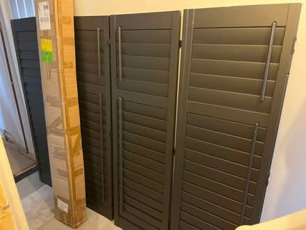 Photo of free Grey plantation Shutters (Lordswood) #1