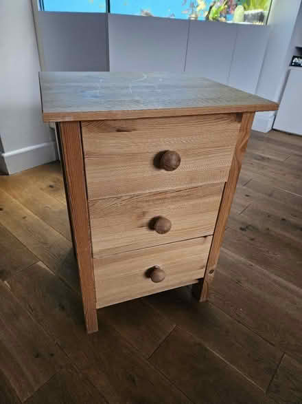 Photo of free Bedside table (Baldock) #1