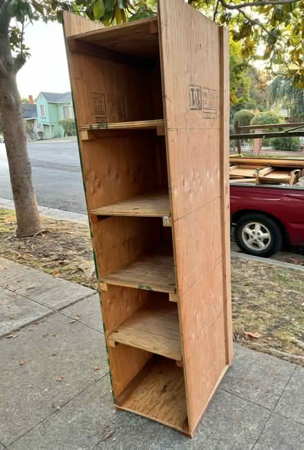 Photo of free Sturdy shelving (Mills College/ Oakland) #2