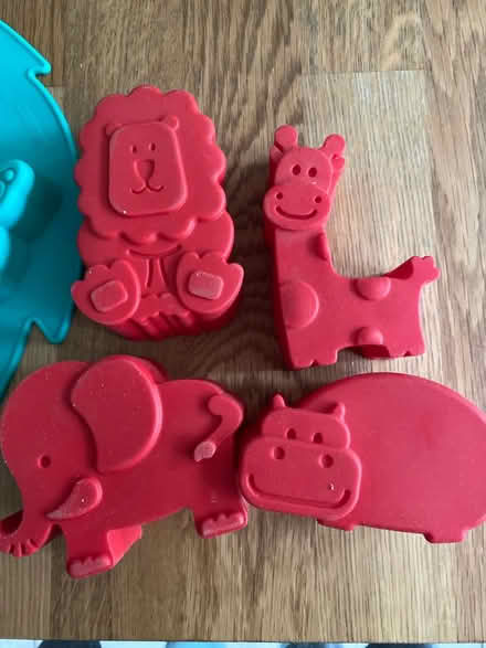 Photo of free Silicon cake moulds (New Malden) #2