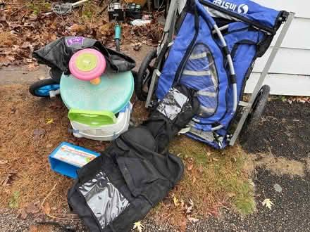 Photo of free Metal from broken gazebo, kid stuff (Robbinsdale alley by 100 &42nd) #2