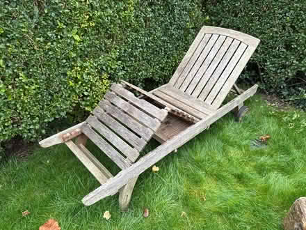 Photo of free Wooden sun longer (Caterham CR3 6) #1