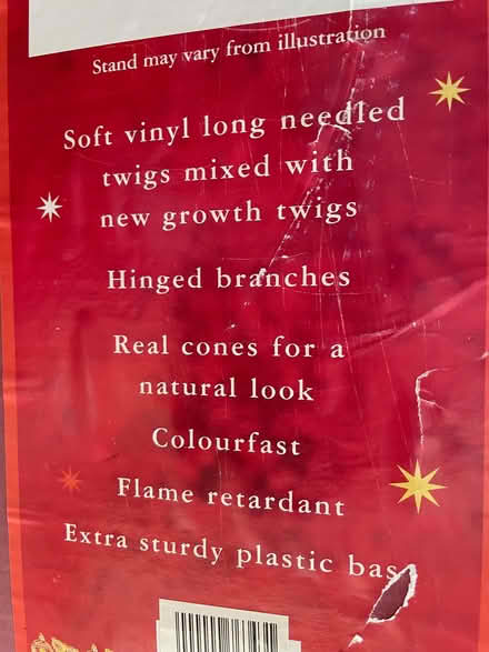 Photo of free Christmas Tree Artificial (Middleyard GL10) #2