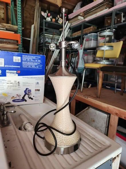 Photo of free Table lamp w/ outlets - Excellent (Bloomfield, NJ) #2