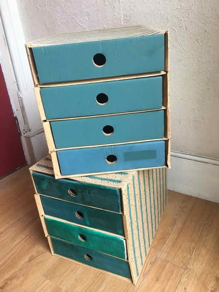 Photo of free Cardboard filing boxes (Tottenham, off Philip Lane N17) #1
