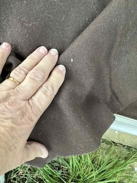 Photo of free quantity of brown felt (TN36) #3