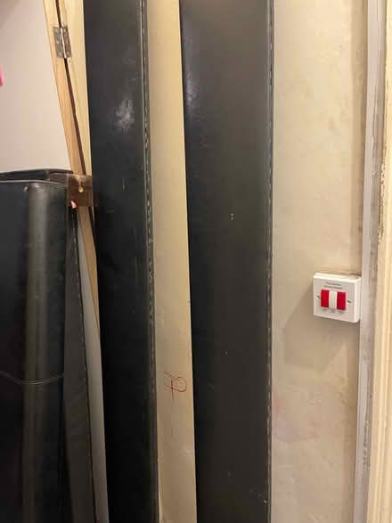 Photo of free Faux Leather Double Bed (Rotherham S65) #3