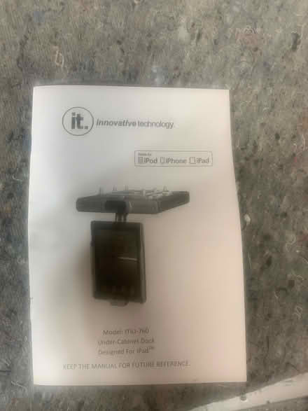Photo of free Under kitchen cabinet radio (Pound Ridge) #1