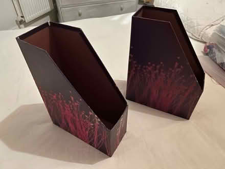 Photo of free 2 x A4 desk paper holders (Camden) #1