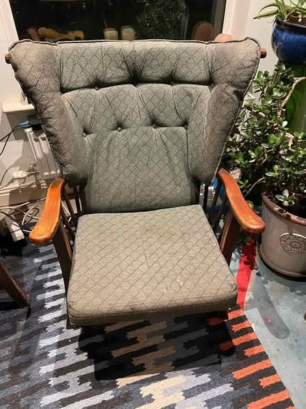 Photo of free Sofa and chair vintage furniture (Drumcondra Dublin 9) #4