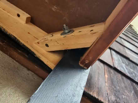 Photo of free Wood Desk - good (Bloomfield, NJ) #4
