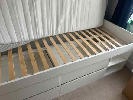 Photo of free Single bed with drawers undeath (IG8 7RB) #1