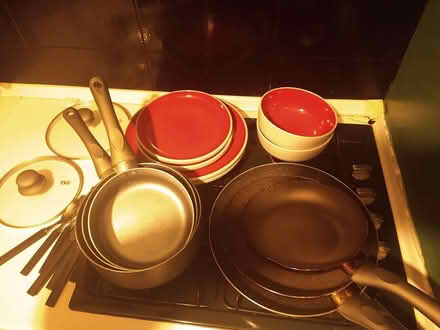 Photo of free Pots Pans Crockery cutlery (Caister-on-Sea Nr30) #1