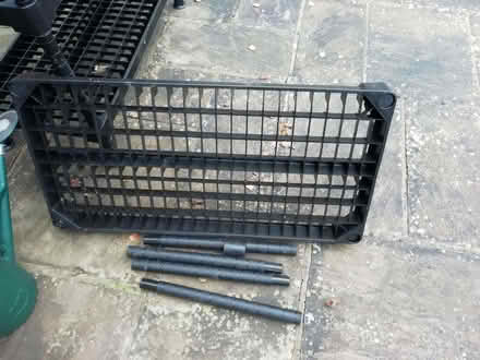 Photo of free Tall garage storage plastic storage shelves (Emmer Green RG4) #2