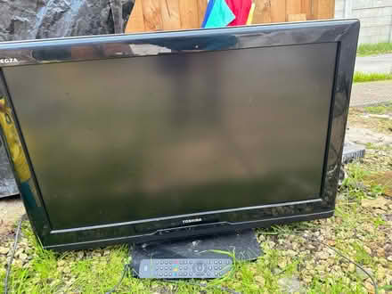 Photo of free Large flat screen tv, Chertsey KT16 (KT16) #1