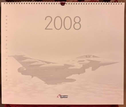 Photo of free Calendar 2008, Eurofighter Typhoon, Mint (Radbrook Green SY3) #1