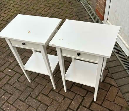 Photo of free 2 x Bedside Tables (Hitchin/Letchworth) #1