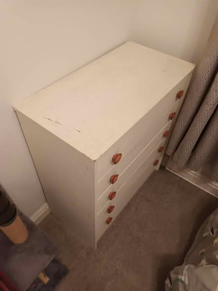 Photo of free White chest of drawers (Crookes (S10)) #1