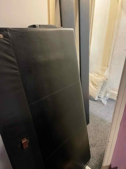 Photo of free Faux Leather Double Bed (Rotherham S65) #1