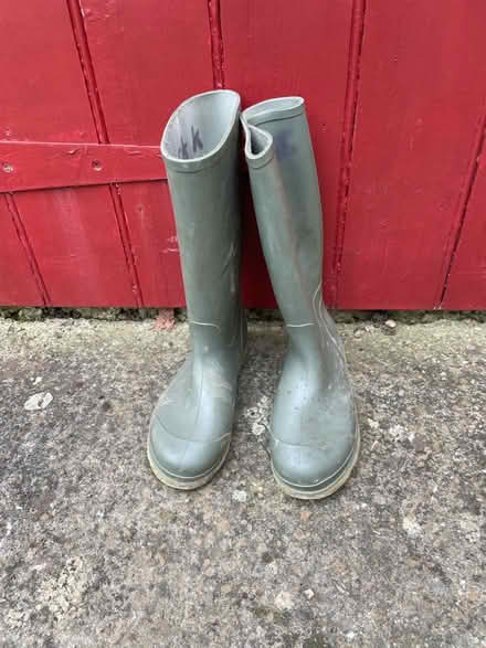 Photo of free Green boys wellies (Abingdon) #1