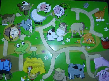 Photo of free Wooden Farmyard puzzle (Odd Down) #1
