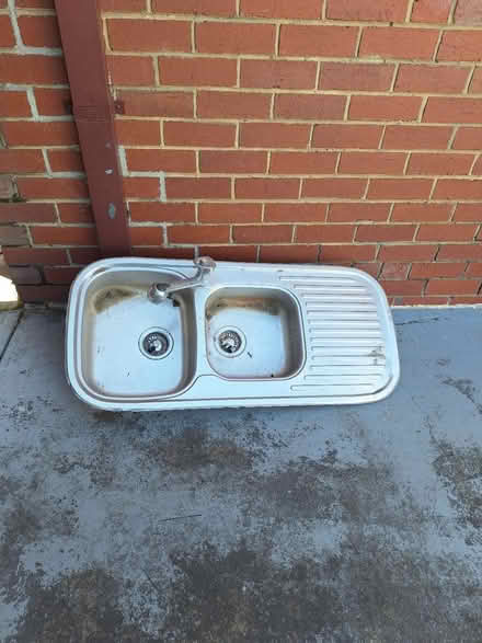 Photo of free Double kitchen sink with mixer tap (Glenroy) #1