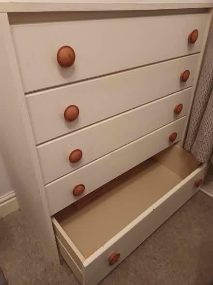 Photo of free White chest of drawers (Crookes (S10)) #2
