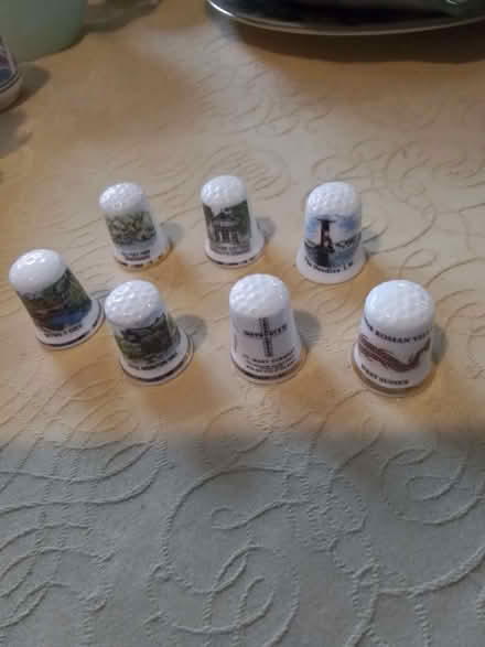 Photo of free 7 decorative thimbles (Fords Farm RG31) #1