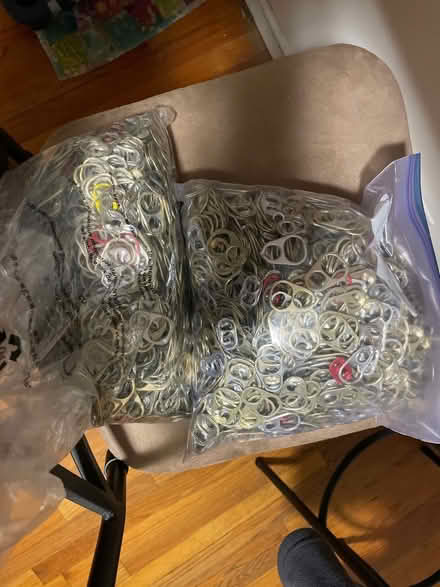 Photo of free Aluminum tabs from cans (Lyndhurst) #1