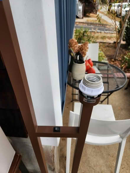 Photo of free Double shade floor lamp - Good (Bloomfield, NJ) #2