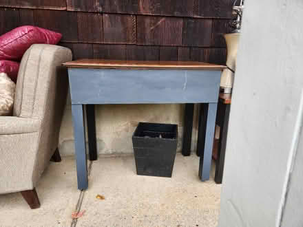 Photo of free Wood Desk - good (Bloomfield, NJ) #3