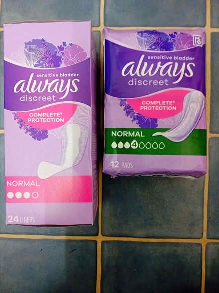 Photo of free Pads for bladder leakage (Eastbourne BN21) #1
