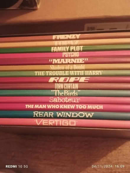 Photo of free DVD boxset Hitchcock (Bidston Hill CH41) #2