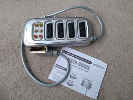 Photo of free 4-Way Scart Switching Box (Woodmancote GL11) #1