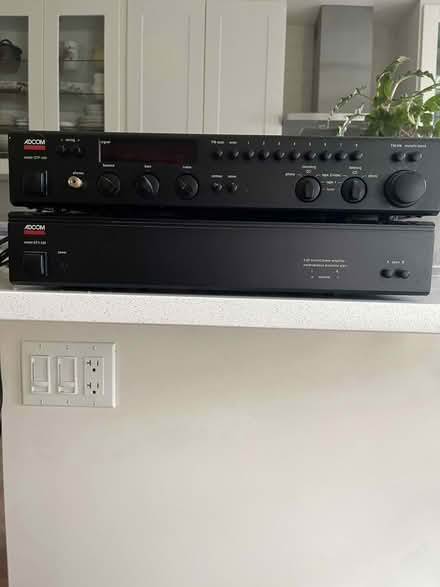 Photo of free Adcom pre-amp and receiver (Near Mooney's Bay) #1