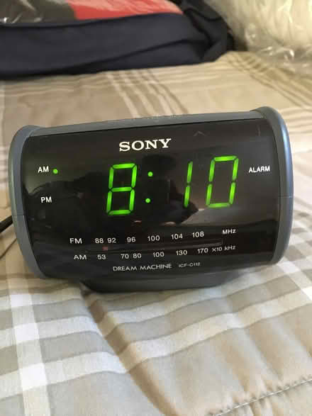 Photo of free Sony clock radio (Loyola Corners) #1