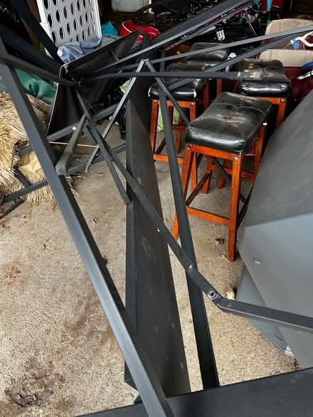 Photo of free Metal from broken gazebo, kid stuff (Robbinsdale alley by 100 &42nd) #1