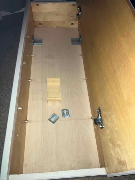 Photo of free wooden cabinet with glass shalves (WC1N Bloomsbury) #4