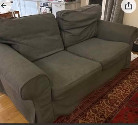 Photo of free Ektorp 2 seater sofa in grey (Old alresford) #1
