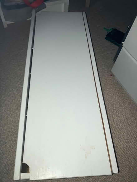 Photo of free wooden cabinet with glass shalves (WC1N Bloomsbury) #1