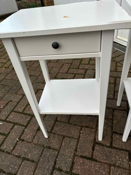 Photo of free 2 x Bedside Tables (Hitchin/Letchworth) #2