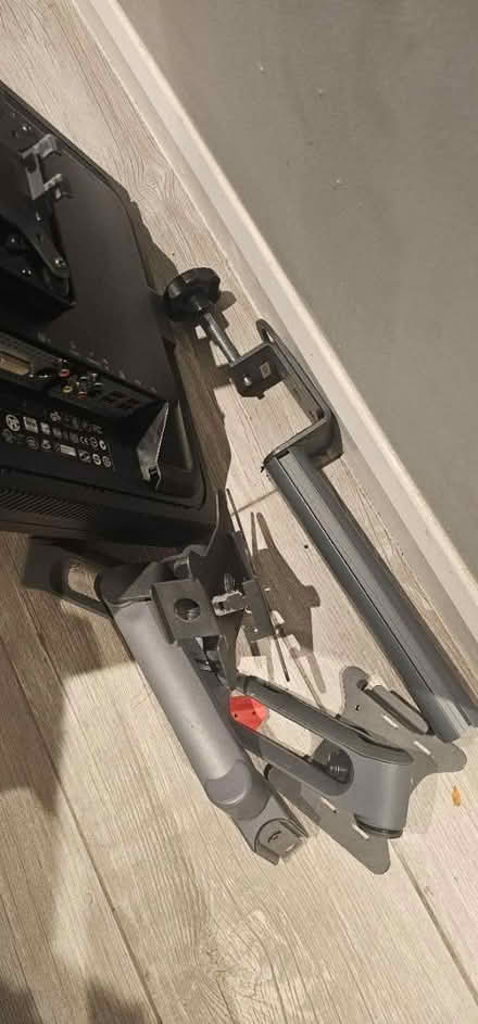 Photo of free Computer monitor & dual desk stand (NW6) #4