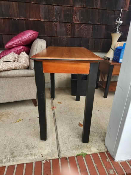 Photo of free Wood Desk - good (Bloomfield, NJ) #2