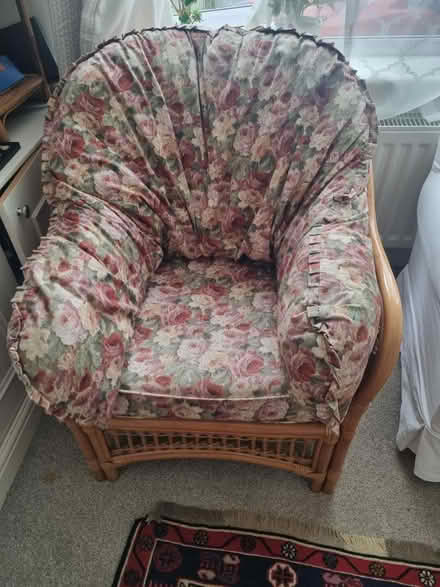 Photo of free Rattan conservatory chair (Kennington) #1