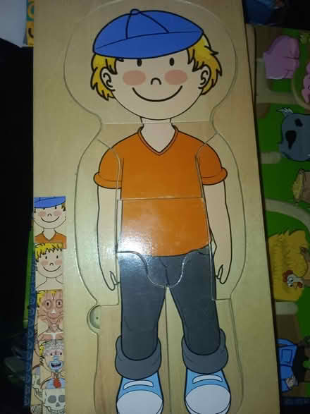 Photo of free Wooden boy body puzzle (Odd Down) #1