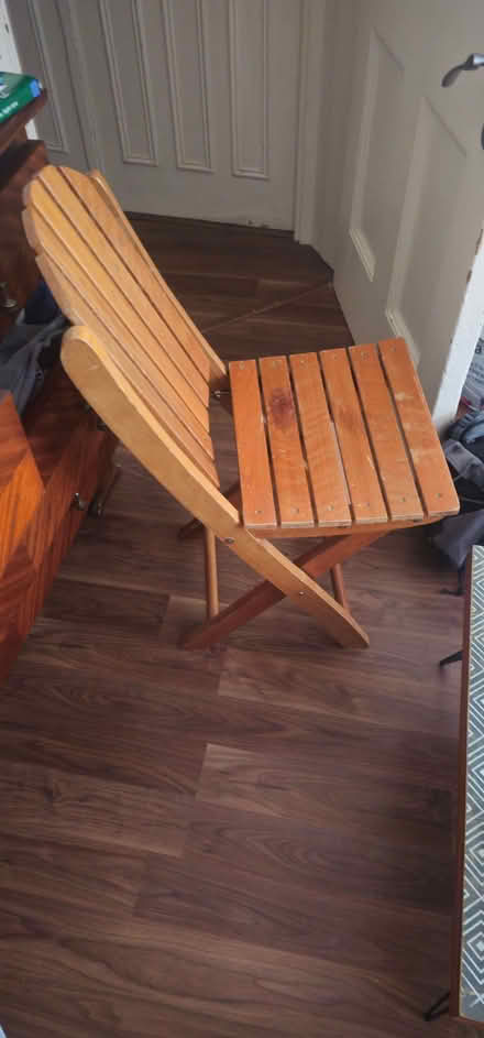 Photo of free Two chairs one folding one and one standard (West Hill BN1) #2