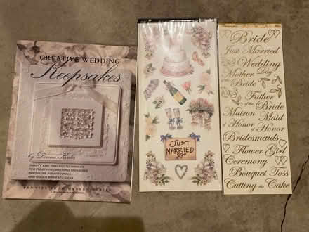 Photo of free Wedding keepsakes book & stickers (Lawrence Expy and Hwy 280) #1